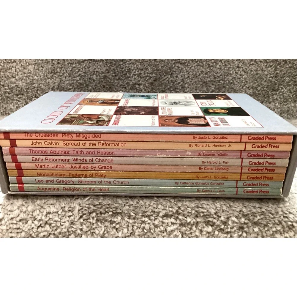 Cloud Of Witnesses Box Book Set Of 8 Christian History Homeschool Methodist PB